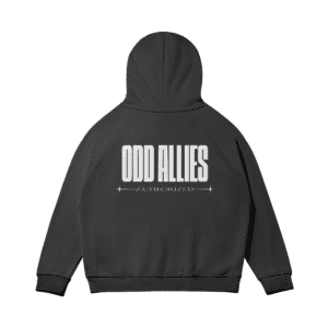 ODD ALLIES AUTHORIZED ZIP HOODIE